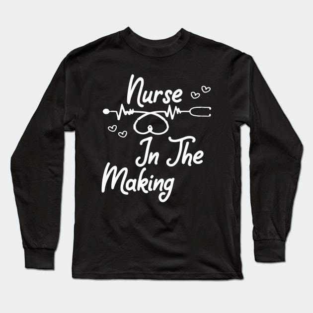 nurse in the making Long Sleeve T-Shirt by cuffiz